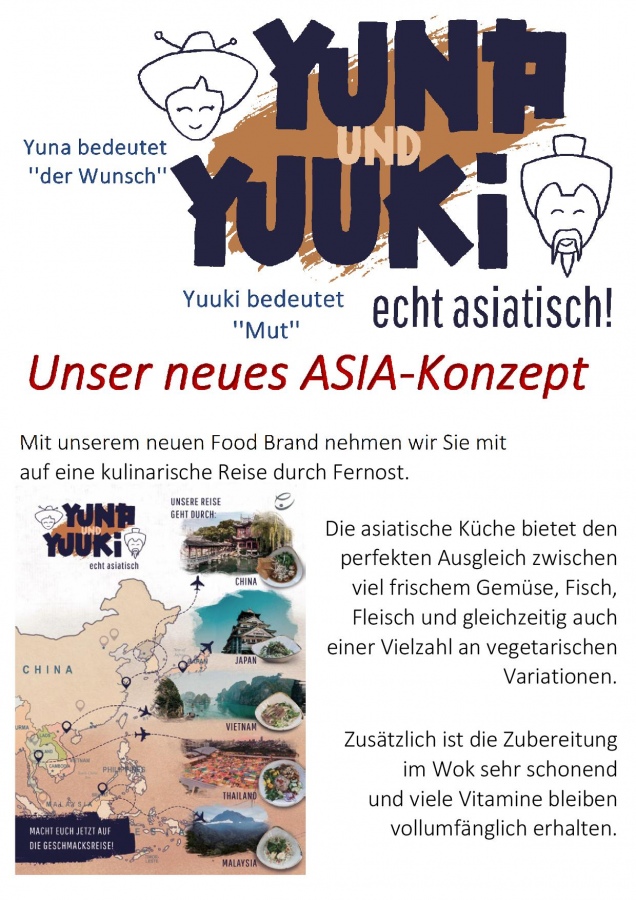 Yuna Yuuki Info Schild